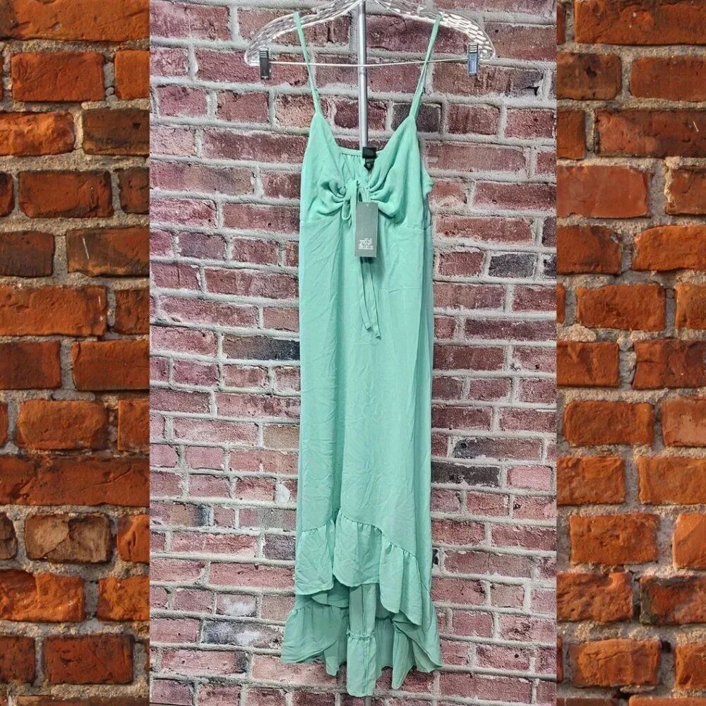 Women's WILD FABLE High Low Hem Chiffon Dress XS